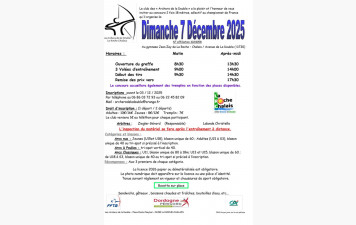 Concours 18M le 07 décembre2025